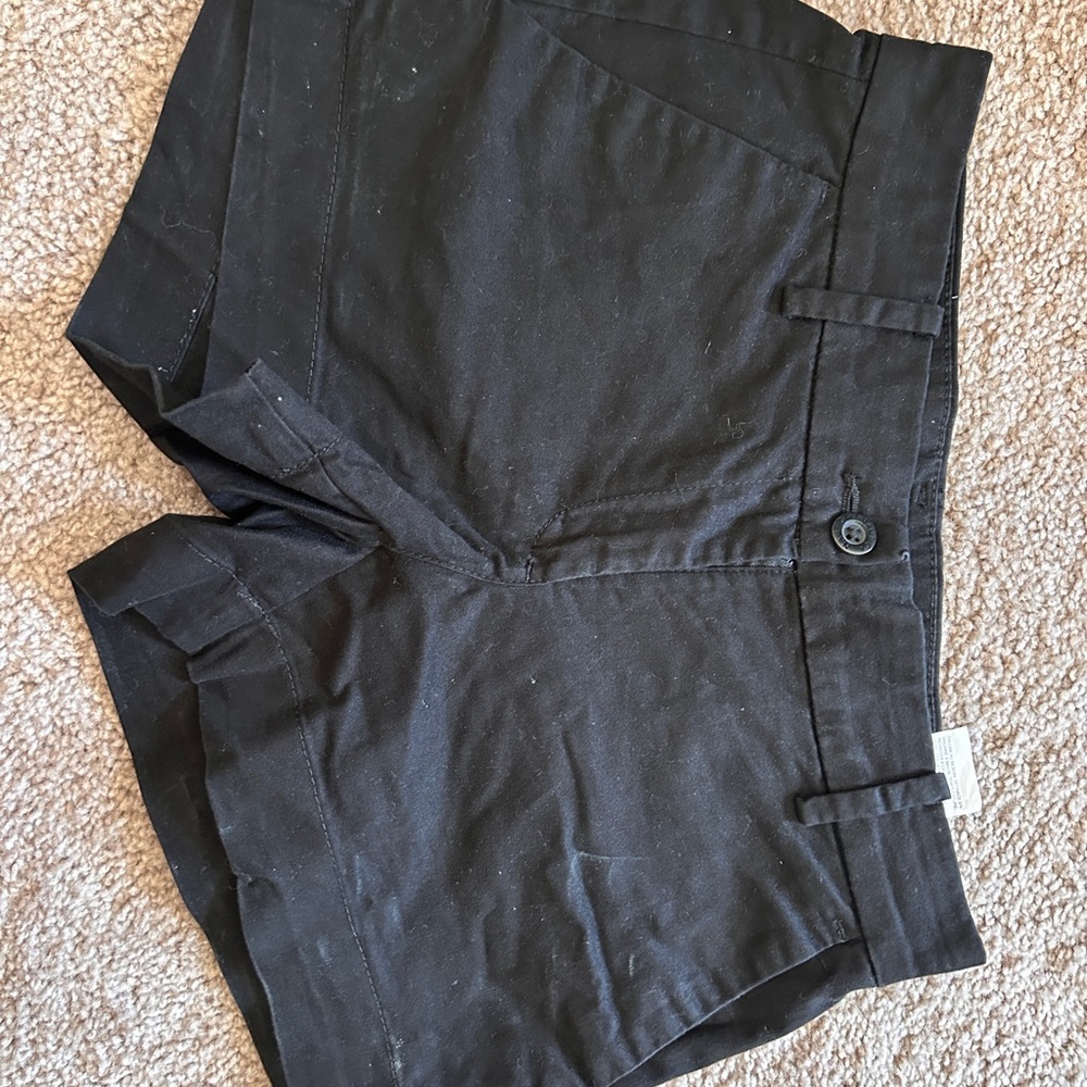 Nautica Women's High Waist Black Shorts